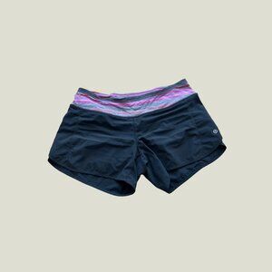 Lululemon Pink/Red/Black Size 6 Shorts
